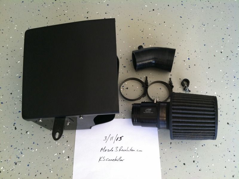 FS Corksport intake with cold air box 2004 to 2020 Mazda 3 Forum and